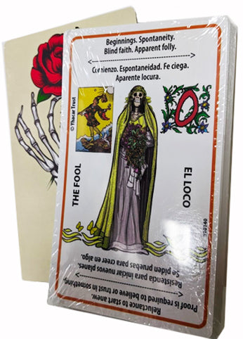 Nuevo Tarot Arcanos Mayores con la Santísima Muerte