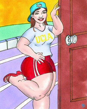 Little Hot Stuff, Rutilo's Lady Postcard - My Jaguar Books