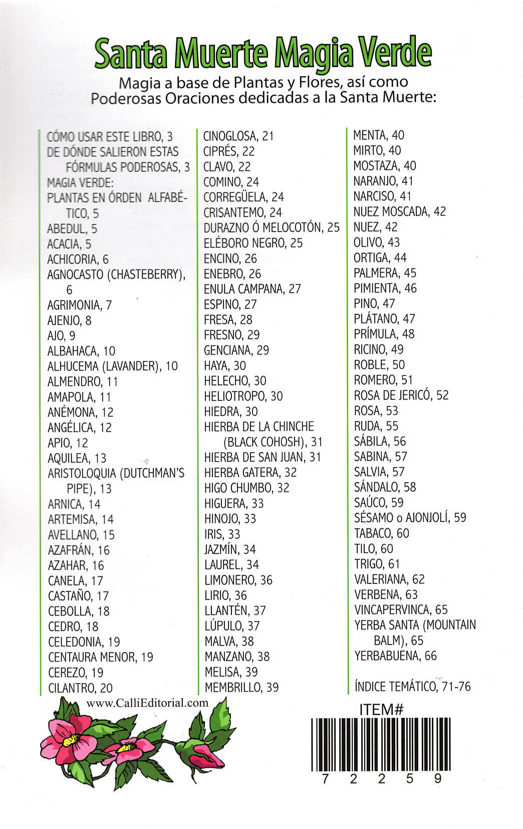 Santa Muerte Magia Verde