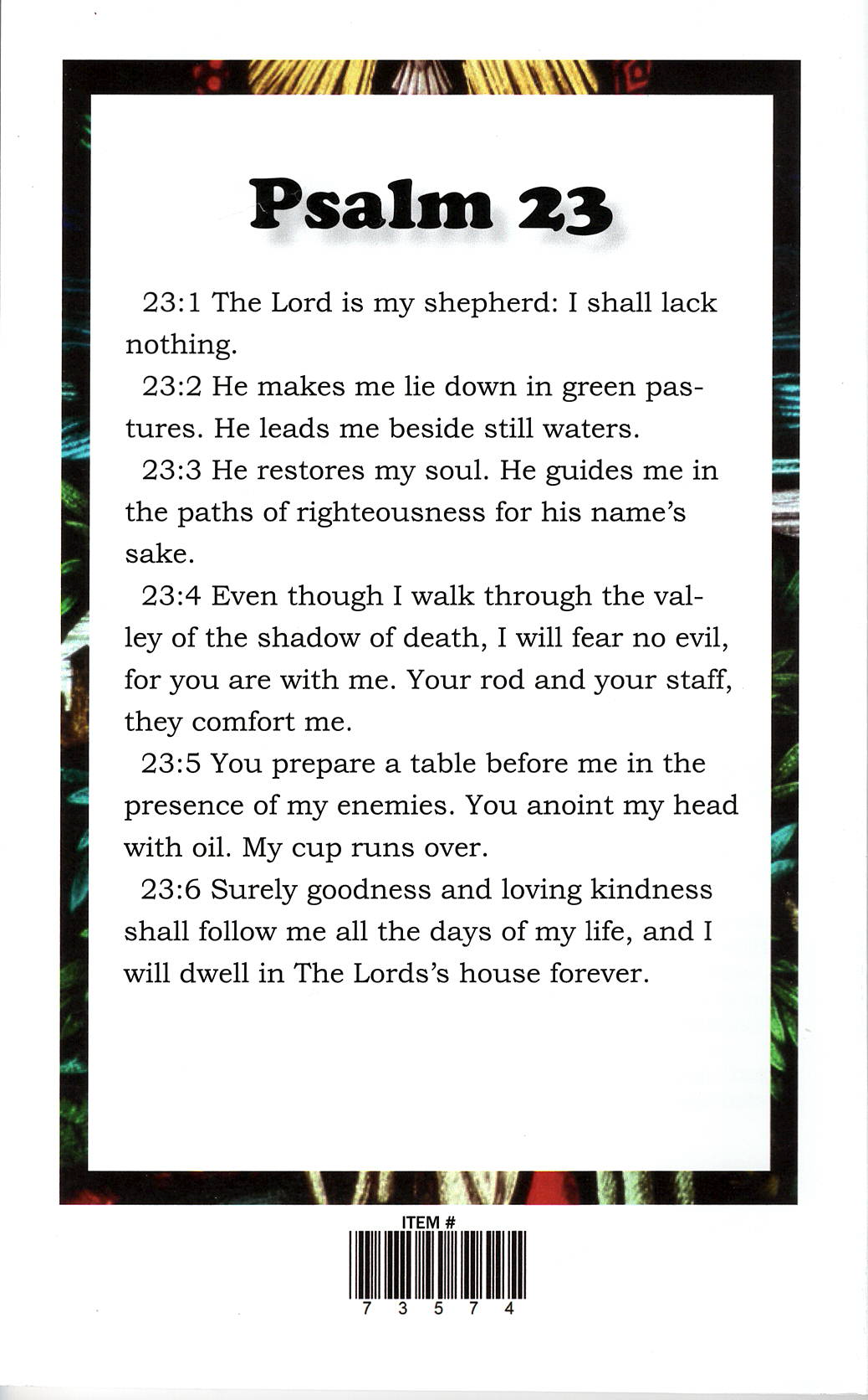The Book Of Psalms