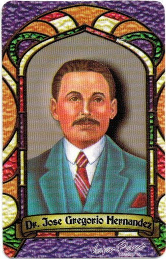 Dr. Jose Gregorio Hernandez Prayer card (spanish only) - My Jaguar Books