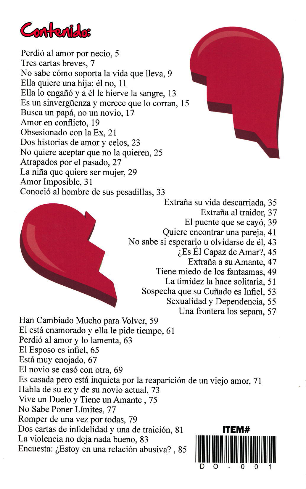 Doctora Consejos. Perdió el Amor por Necio