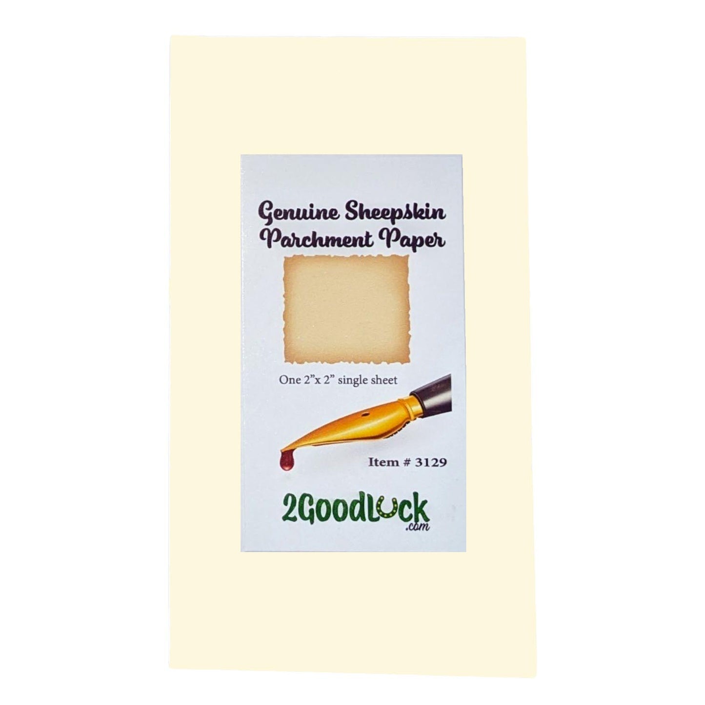 Genuine Sheepskin Parchment Paper / Pergamino Genuino de Piel