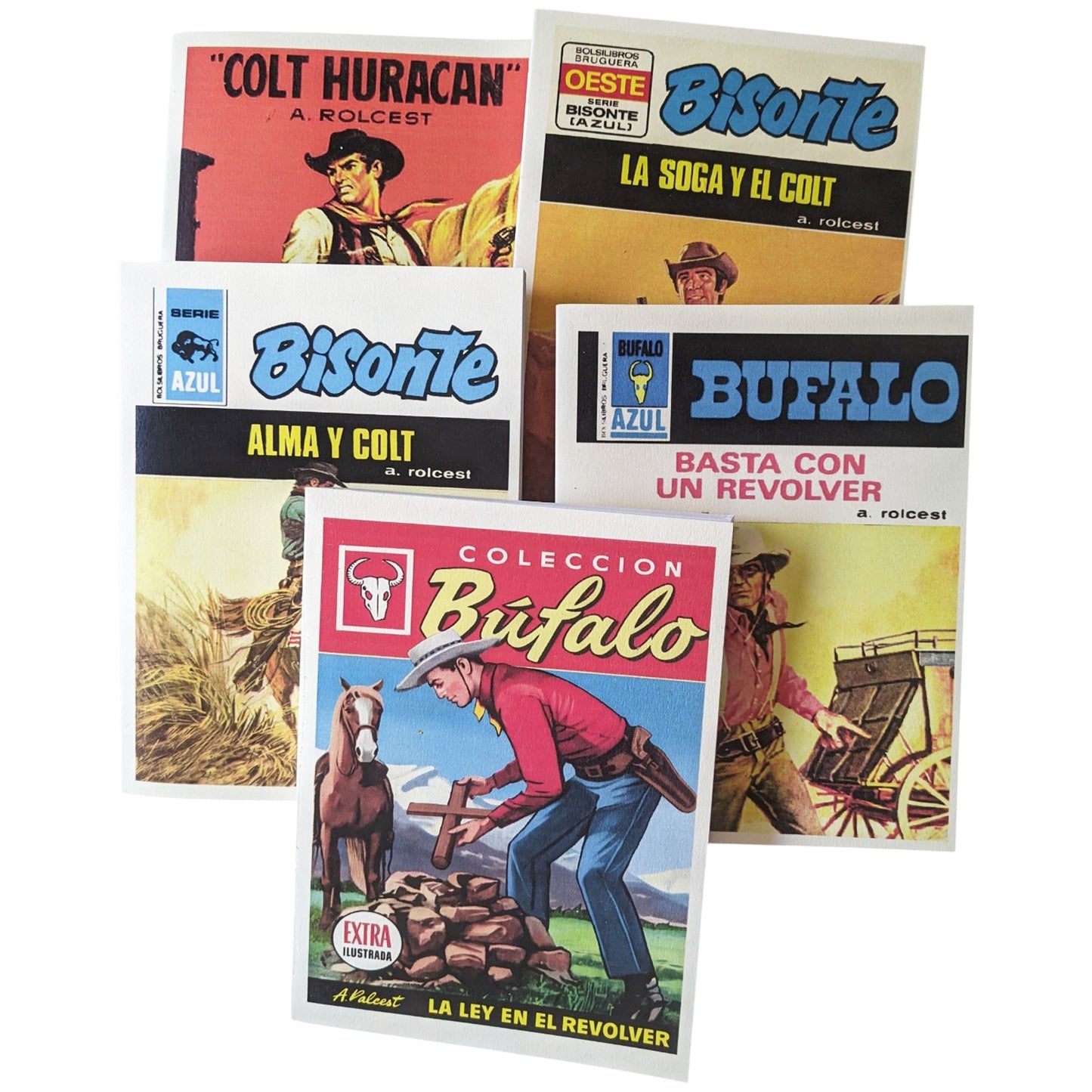 La Sombra del Vaquero – Set de 5 Novelas del Viejo Oeste | Clásicos de Pistoleros y Aventuras