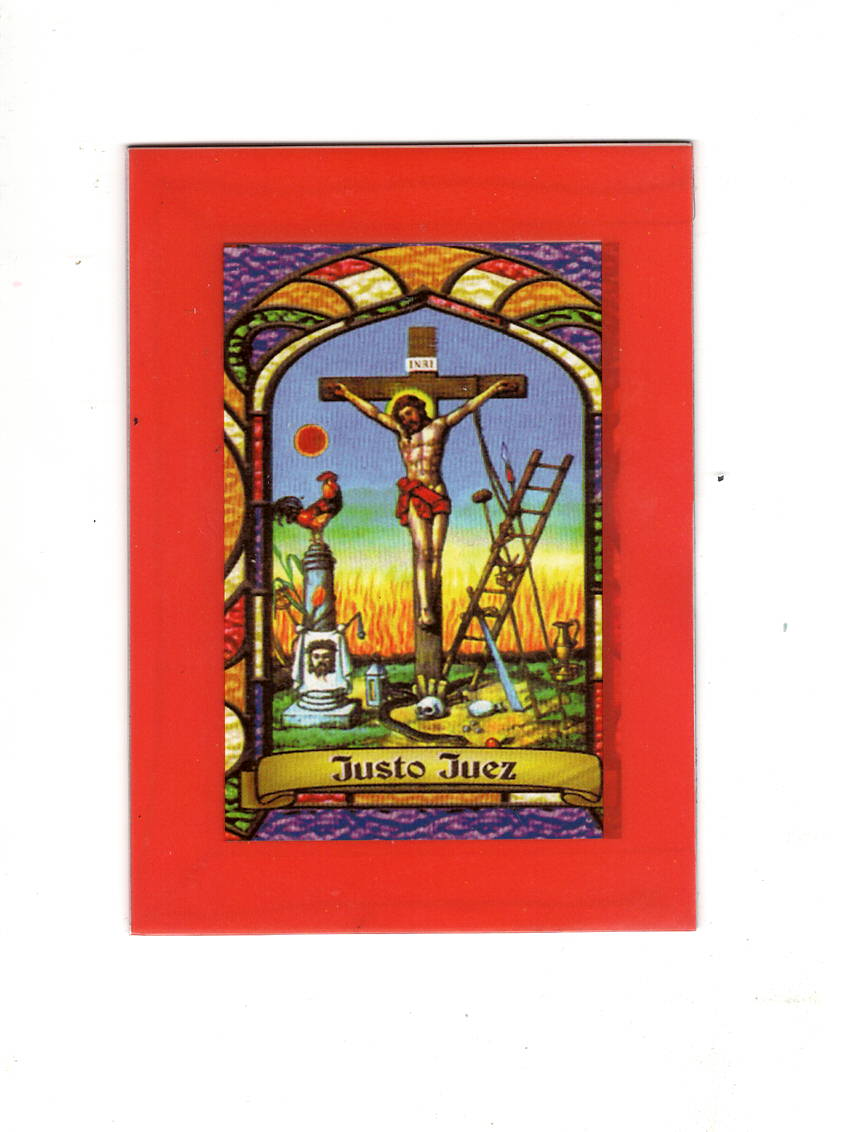 Just Judge Bilingual Prayer Card / Estampa Bilingüe Justo Juez