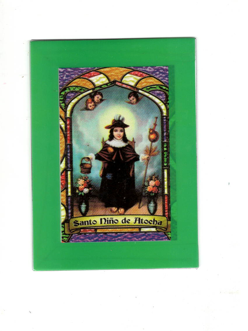 Holy Child of Atocha Prayer Card - Estampa del Niño de Atocha