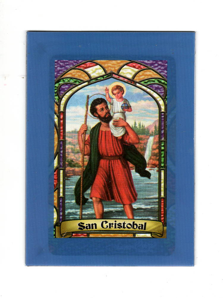 St. Christopher Bilingual Prayer Card