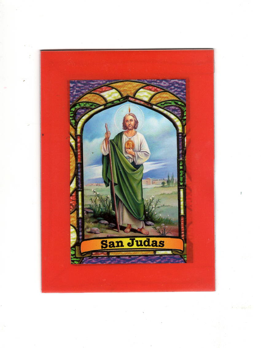 St. Jude Thaddeus Bilingual Prayer Card / Estampa San Judas Tadeo