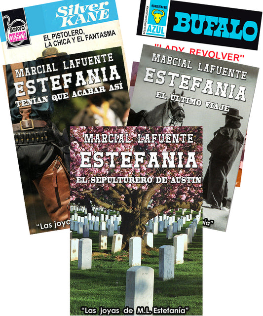 “Osa Mayor” Set de Cinco Novelas Por Marcial Lafuente Estefania y otros autores