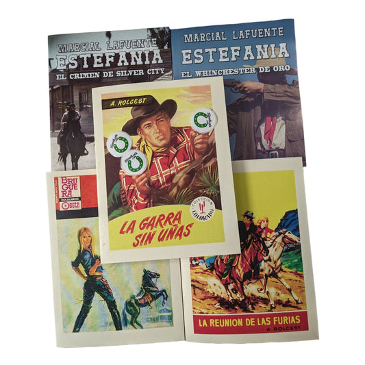 Respuesta Inesperada -Set de Cinco Novelas Por Marcial Lafuente Estefania y otros autores