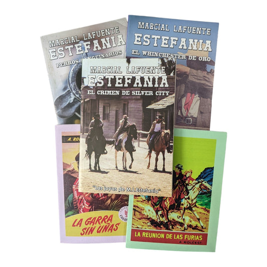 “Respuesta Inesperada” Set de Cinco Novelas Por Marcial Lafuente Estefania y otros autores