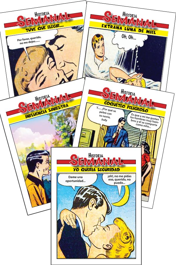 La Deshonra - Set de 5 Novelas Ilustradas De Amor, Pasión, Intriga Y Traición