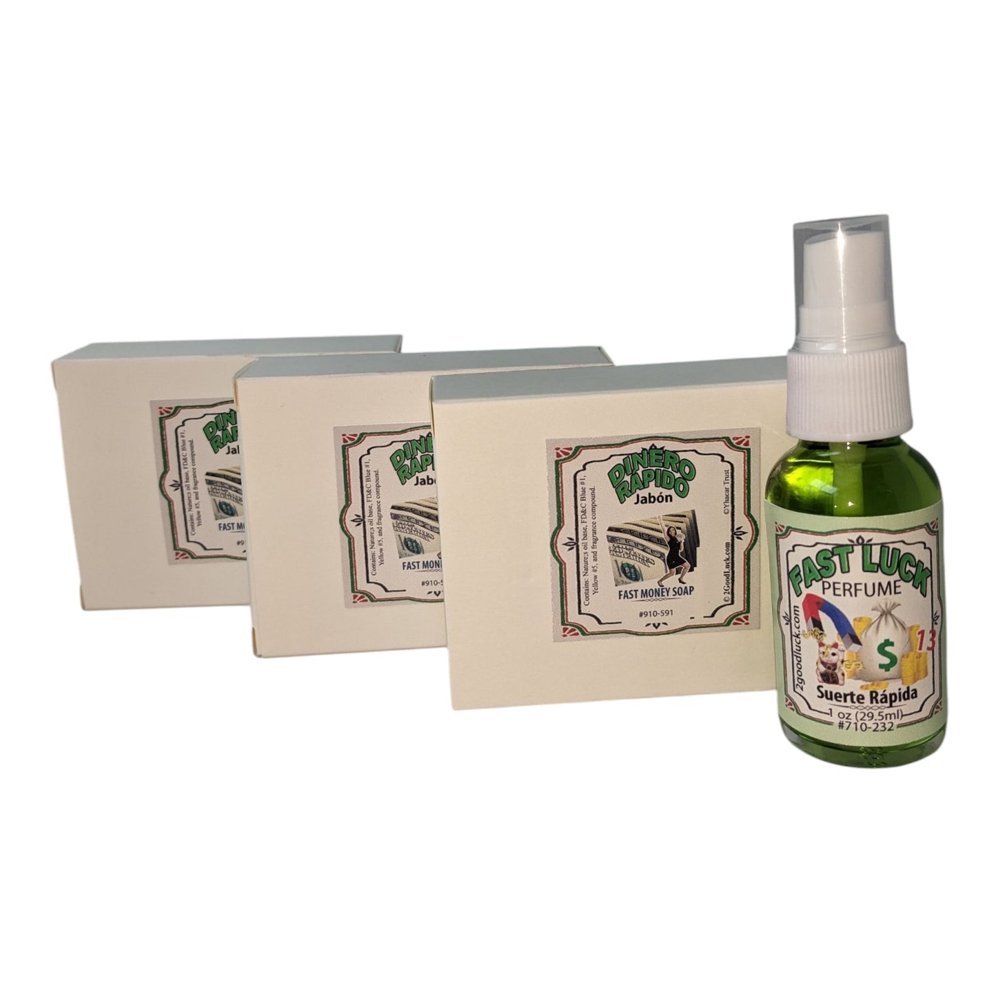 Fast Money Cleansing Kit/ Dinero Rapido