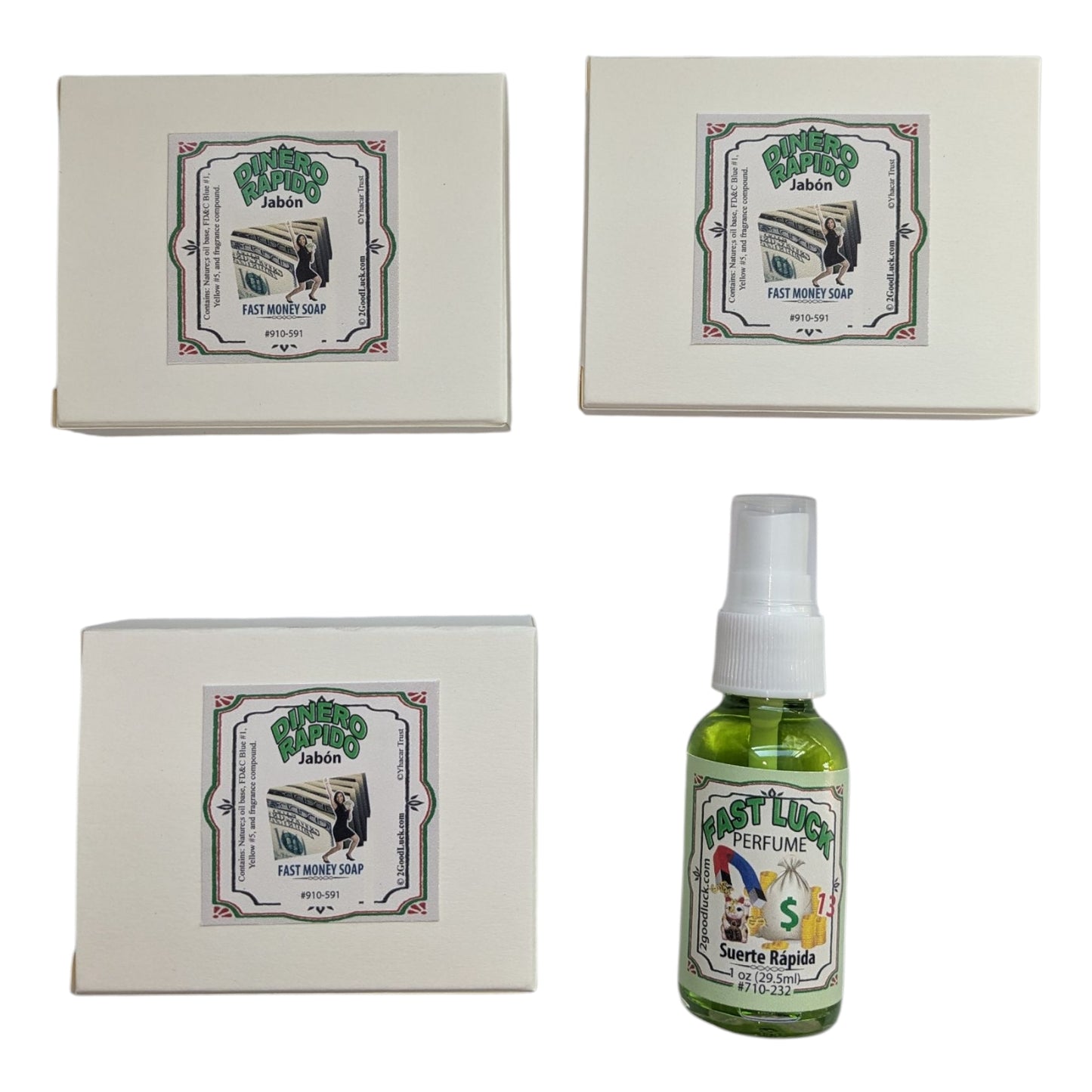 Fast Money Cleansing Kit/ Dinero Rapido