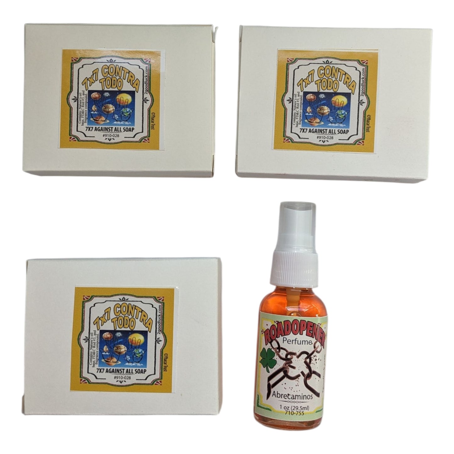Jinx Removing Cleansing Kit / Quita Hechizo