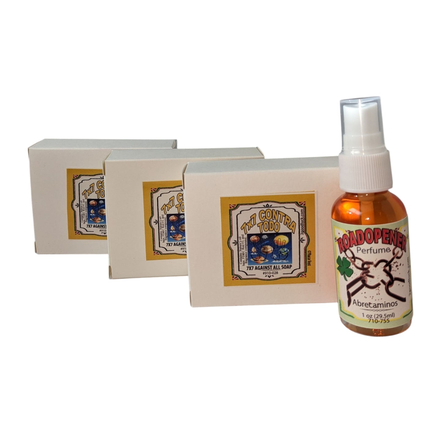 Jinx Removing Cleansing Kit / Quita Hechizo