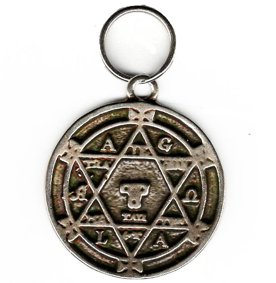 Solomon's Hexagram Mystical Pendant, and Keyring