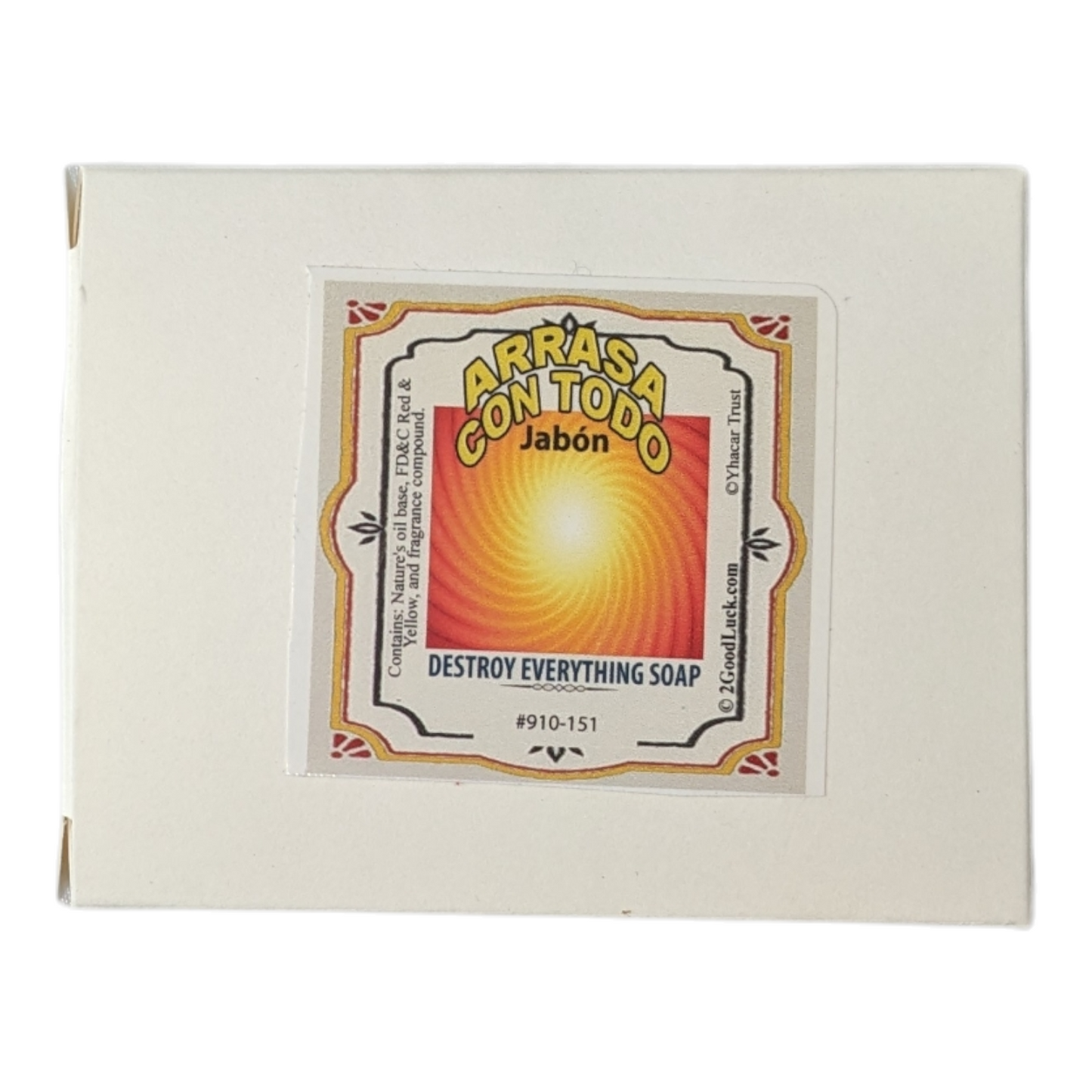 Destroy Everything Soap / Jabon Esotérico Arrasa Con Todo