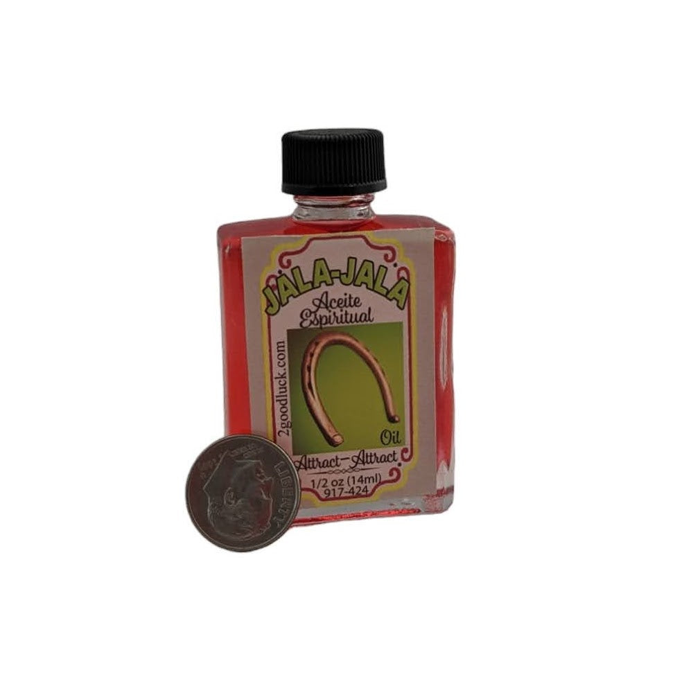 Attract-Attract Spiritual Oil With 1 Dram Perfume Set / Aceite Espiritual Jala-Jala