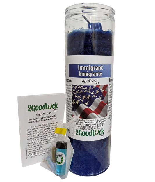 Immigrant Dressed Candle Kit - Inmigrante