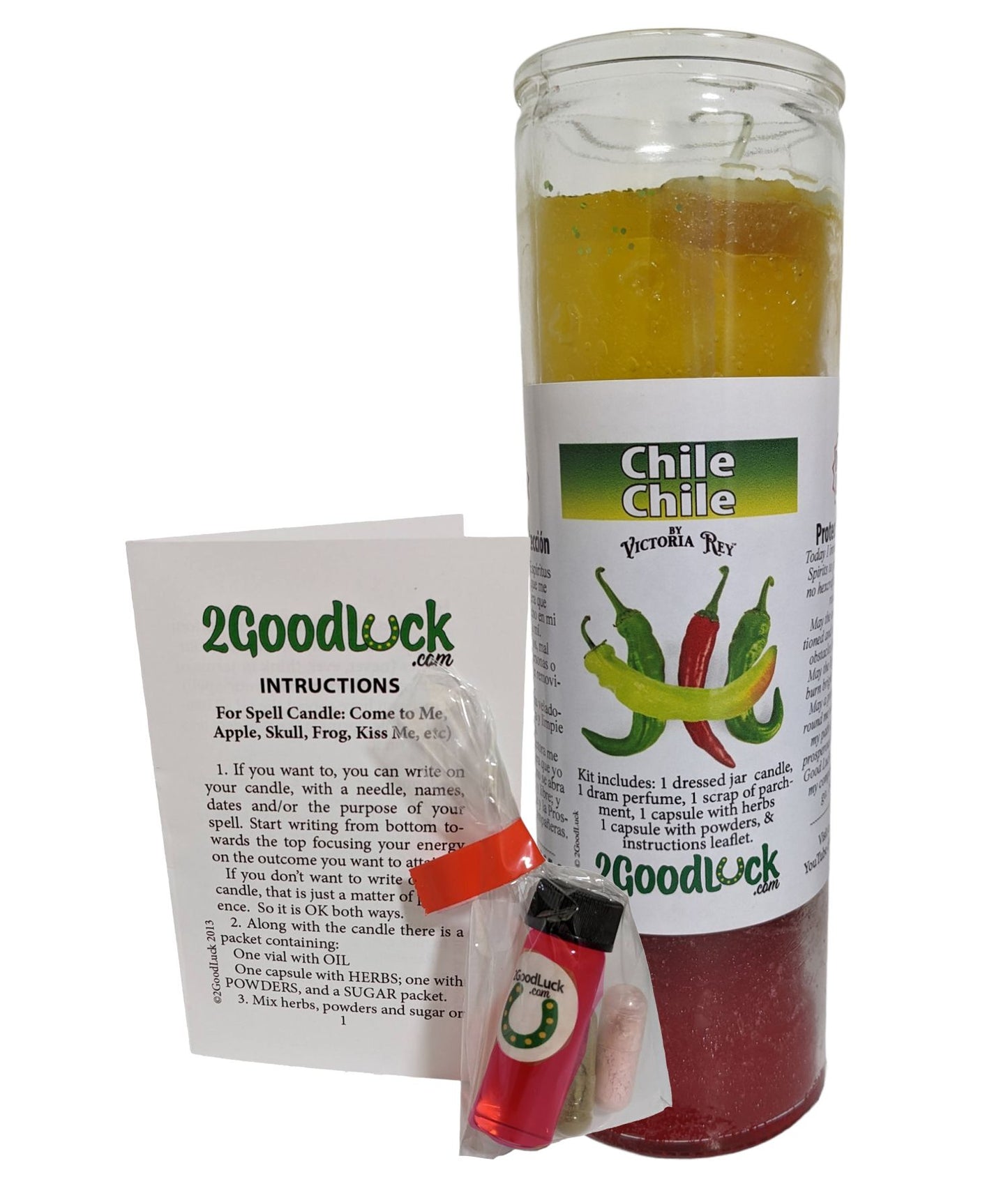 Chile Dressed Candle Kit - Chile