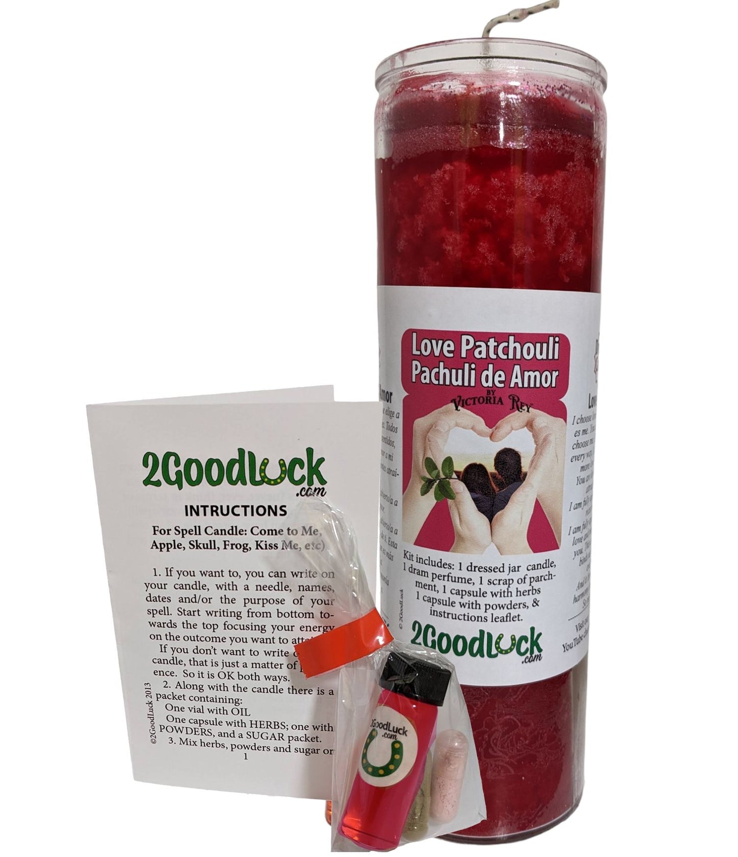 Patchouli Dressed Candle Kit - Pachuli