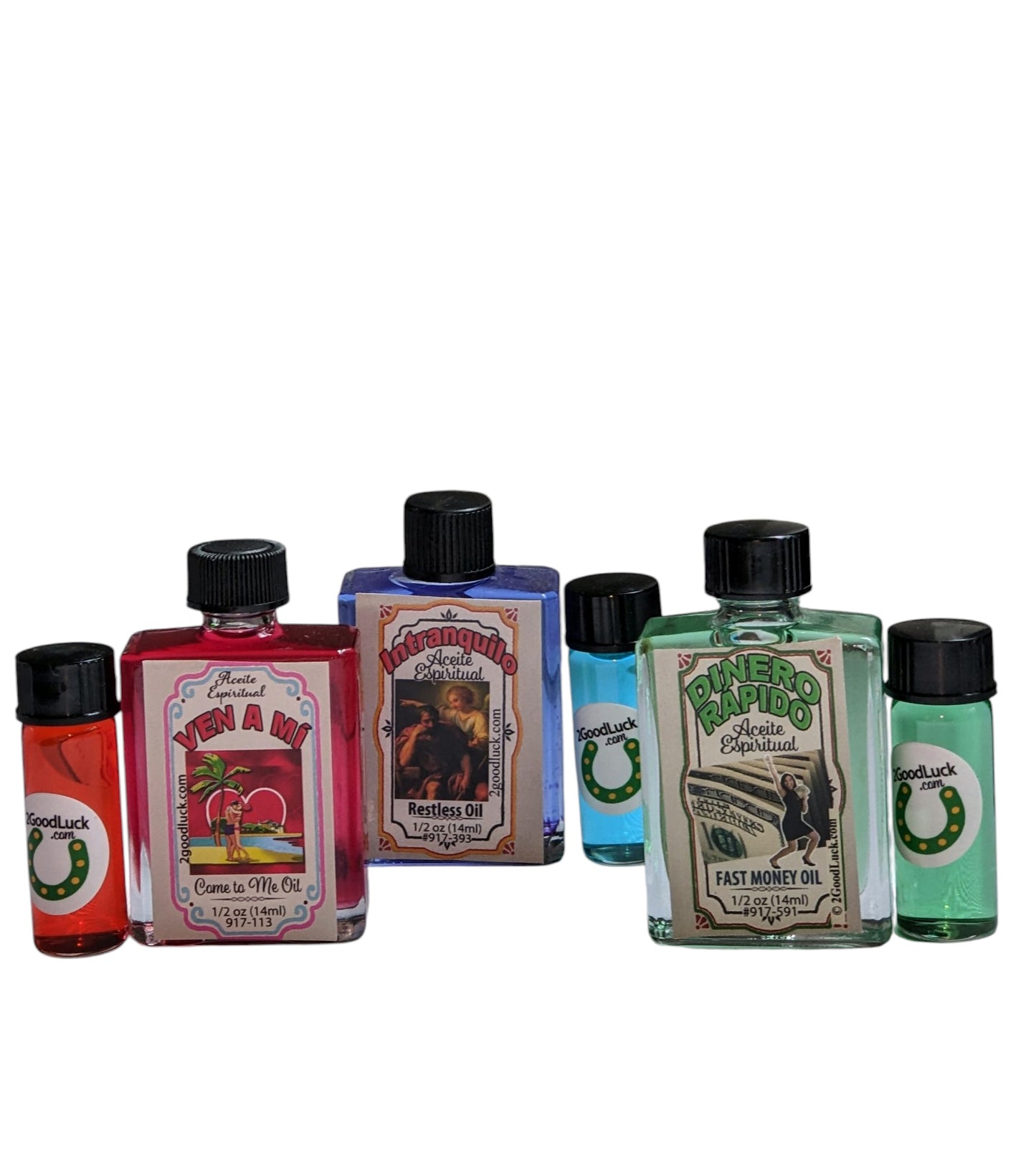 Buy two get one free Spiritual Oils to Dress Candles, Amulets, or for Magic Spells FREE SHIPPING