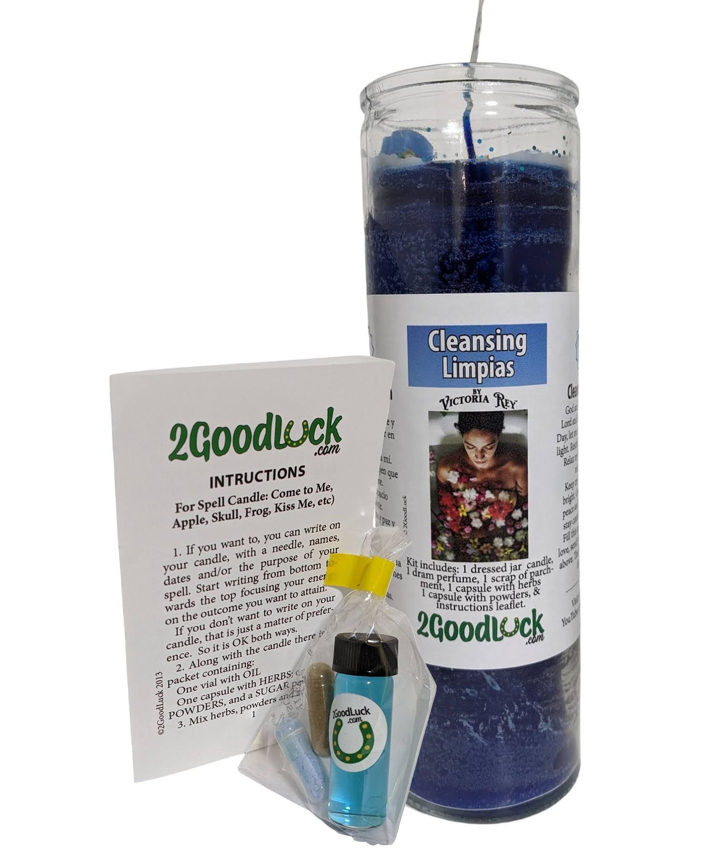Cleansing Dressed Candle Kit - Limpias