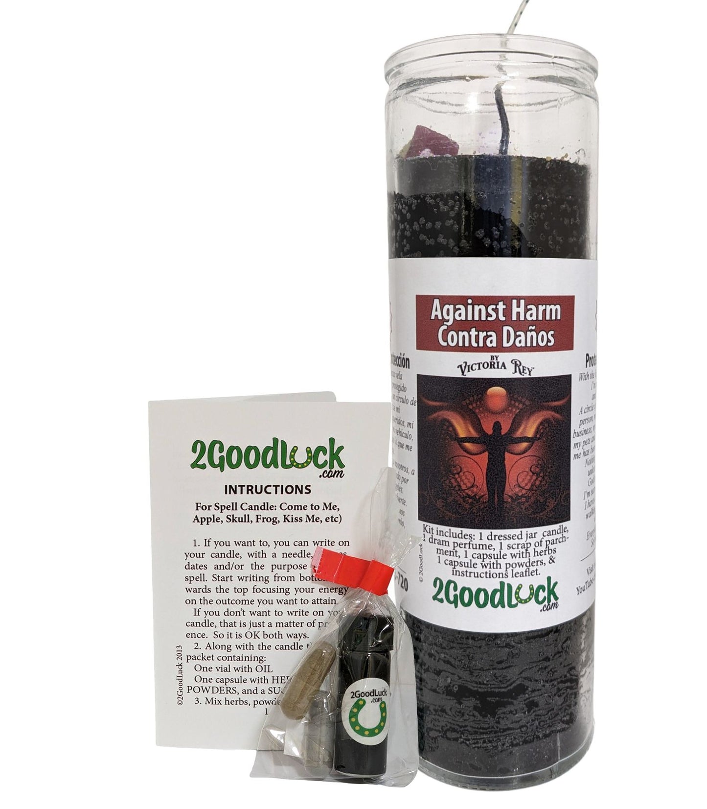 Against Harm Dressed Candle Kit - Contra Daños