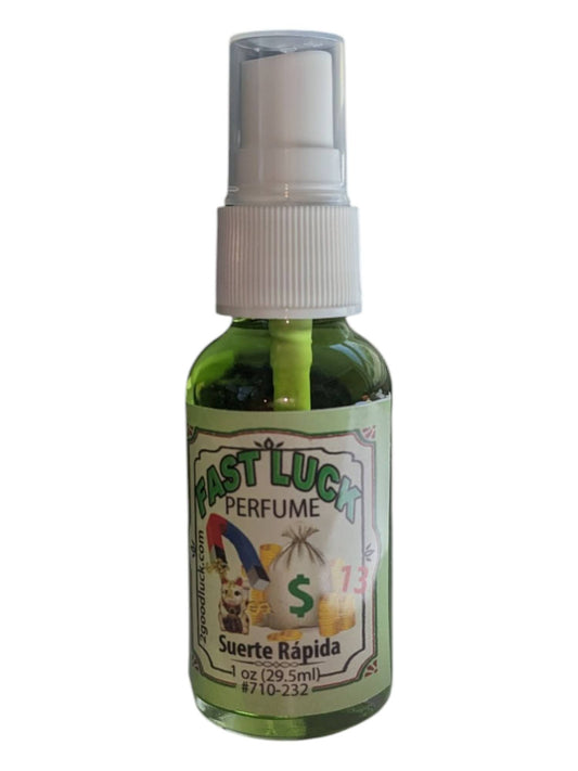Fast Luck, Spiritual Perfume / Suerte Rapida Perfume Espiritual