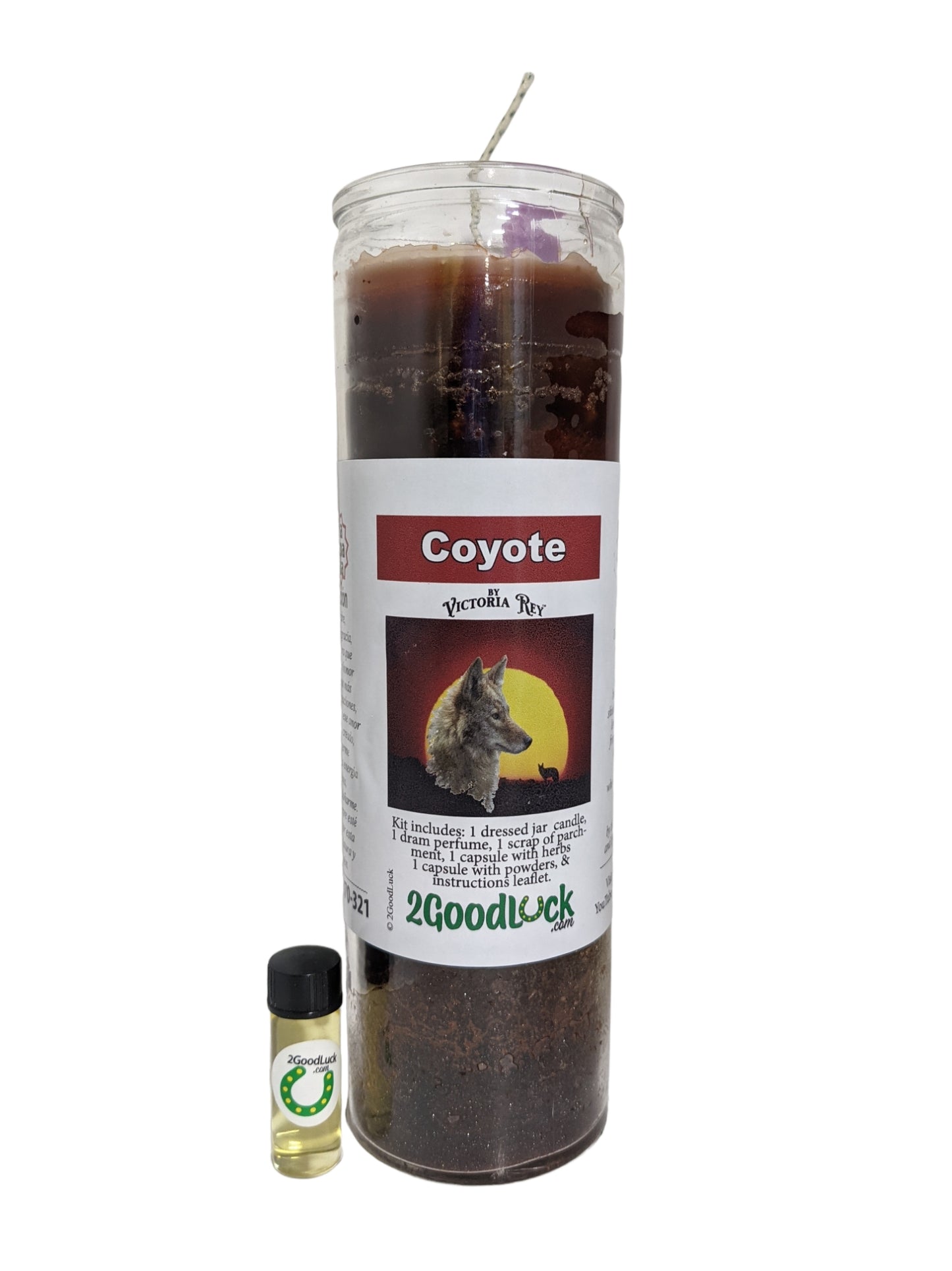 Coyote Dressed Candle Kit