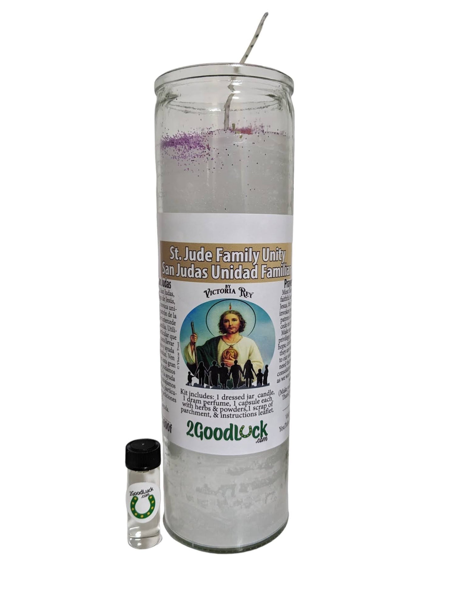 St. Jude Family Unity Dressed Candle Kit - San Judas Para La Union Familiar