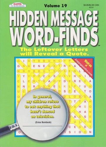 Hidden Message Word-Finds - 2GoodLuck & My Jaguar Books