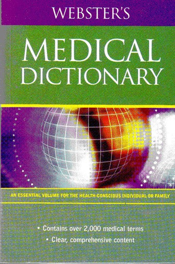 Webster's Medical Dictionary - 2GoodLuck & My Jaguar Books