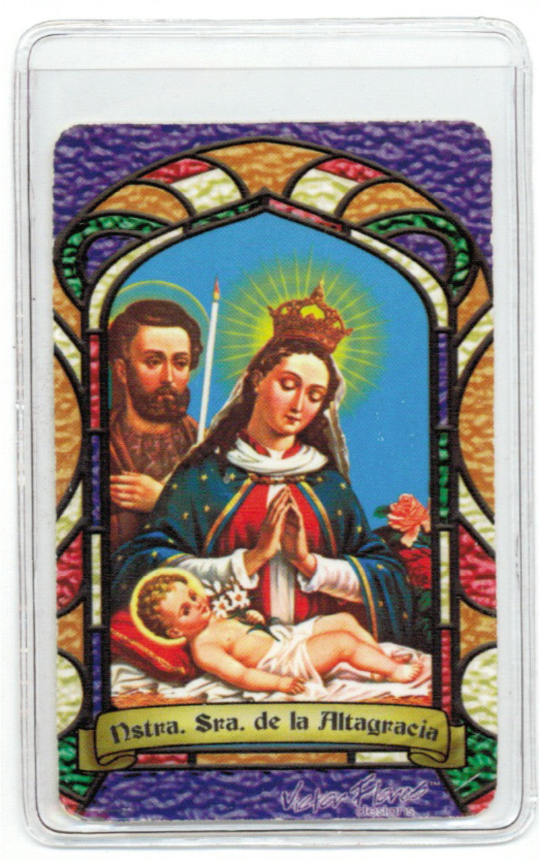 Ntra. Señora de Altagracia Prayer card (spanish only) - My Jaguar Books
