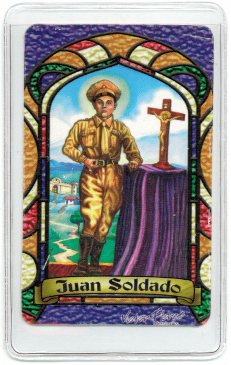 Juan Soldado Prayer card (spanish only) - Jaguar Books - 2