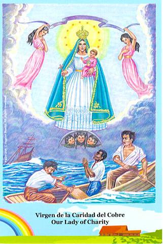 Set of Six Our Lady of Charity Postcards - Set de 6 Postales de la Virgen de la Caridad del Cobre
