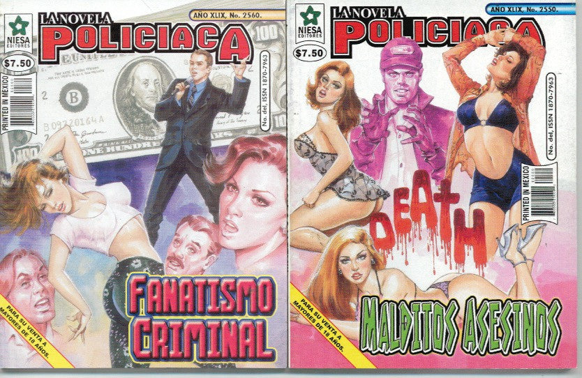 Tras el Botin Robado - Set de 5 Novelas Ilustradas: Policiaca y de Acción en Español