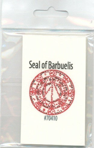 Seal of Barbuelis - 2GoodLuck & My Jaguar Books