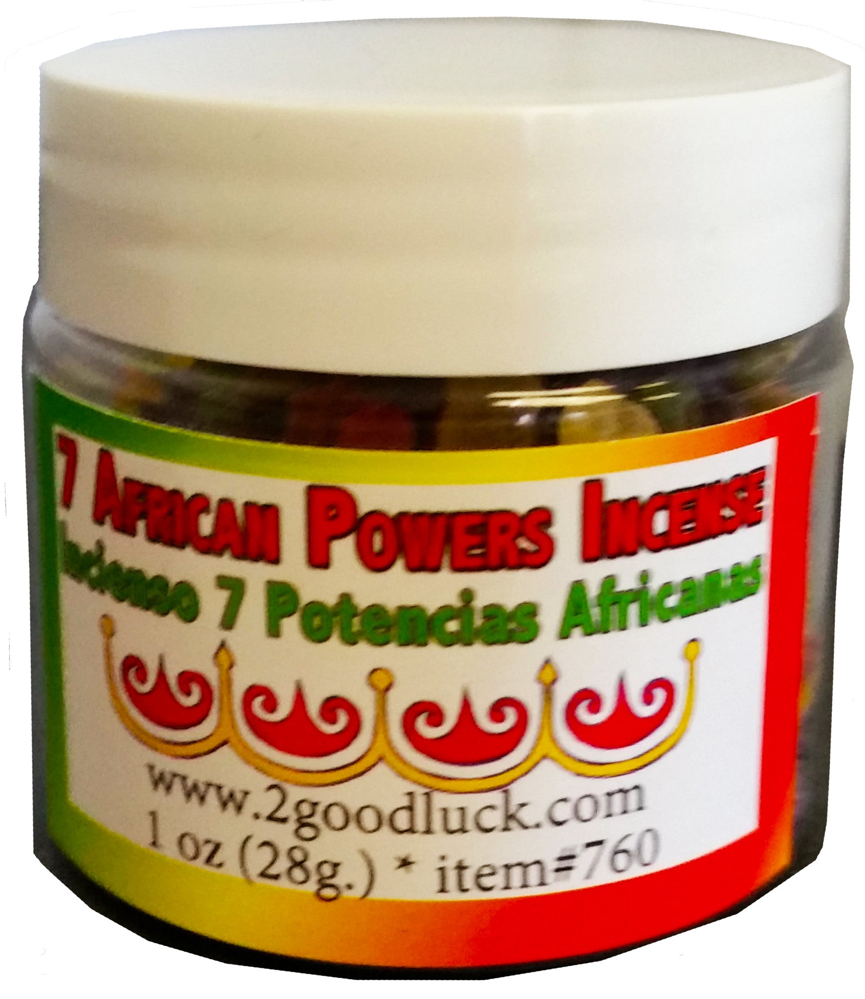 7 African Powers Incense / Incienso 7 Potencias Africanas - 2GoodLuck