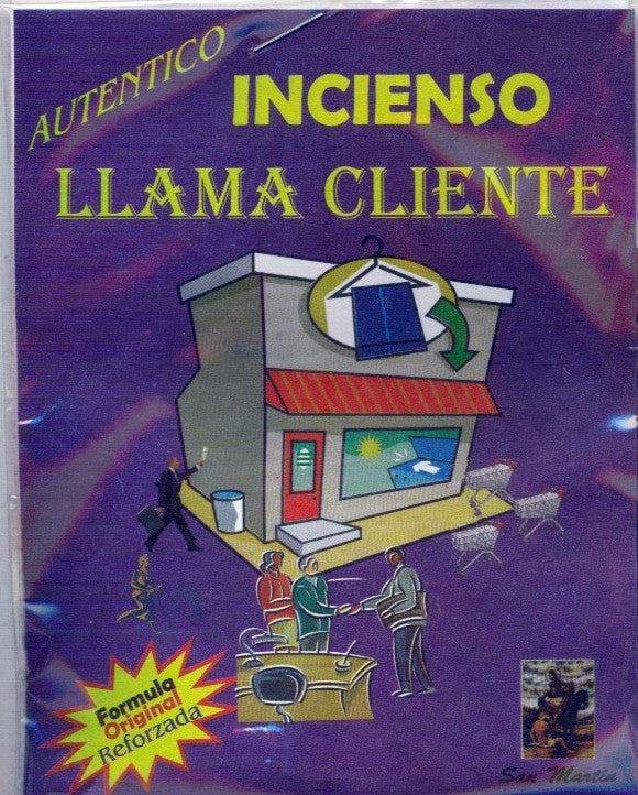 Attract Customers Incense / Incienso Llama Cliente - 2GoodLuck & My Jaguar Books