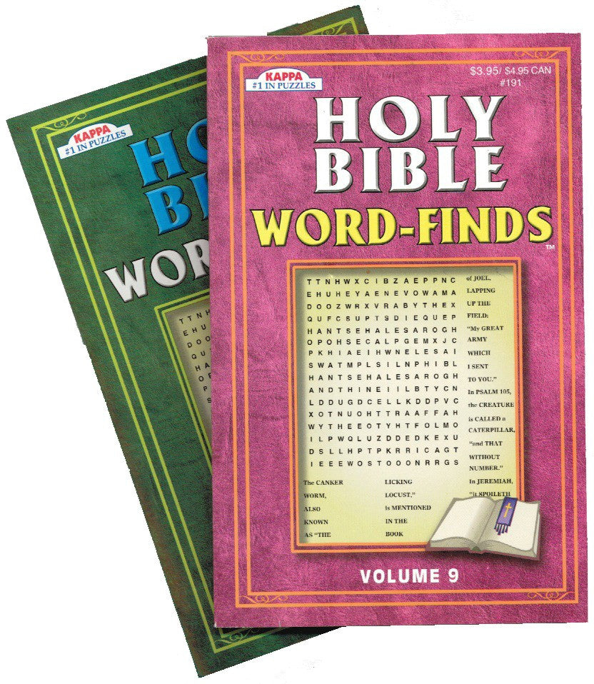 Holy Bible Word-Finds - 2GoodLuck & My Jaguar Books