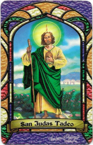 St. Jude Thaddeus Bilingual Prayer card / Tarjeta San Judas - 2GoodLuck & My Jaguar Books