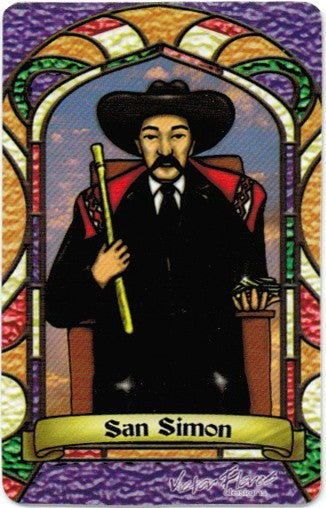 St. Simon Bilingual Prayer card - 2GoodLuck & Jaguar Books - 1