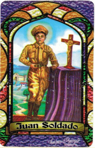 Juan Soldado Prayer card (spanish only) - 2GoodLuck & My Jaguar Books