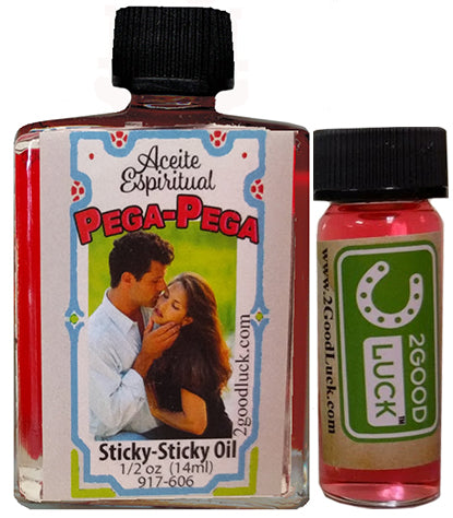 Sticky - Sticky Spiritual Oil With 1 Dram Perfume Set  / Aceite Espiritual Pega Pega